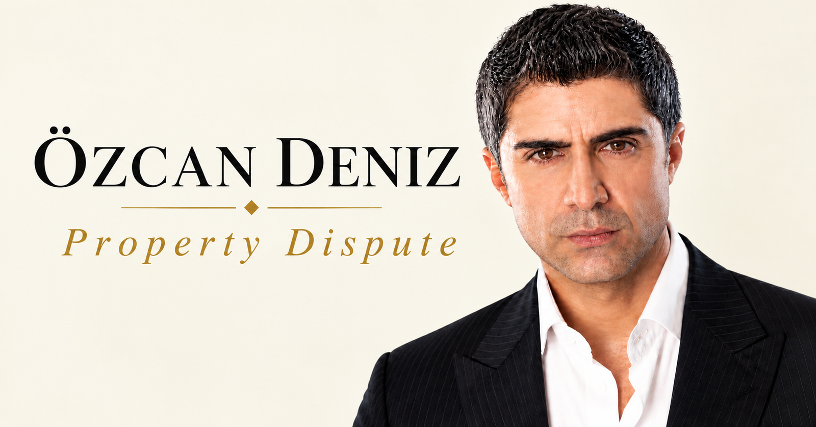 Özcan Deniz in a property dispute