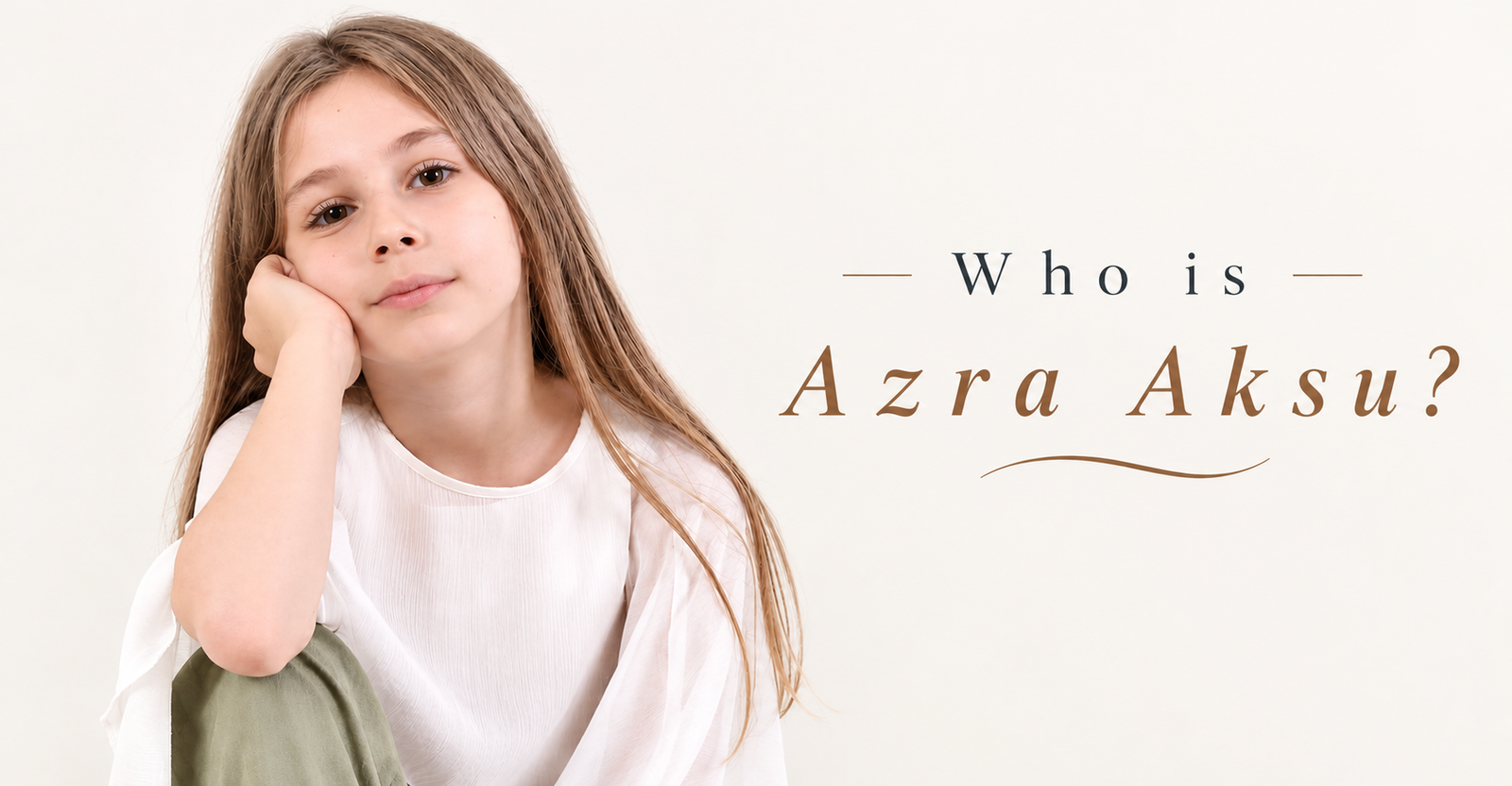 Azra Aksu portrait for a biography of the young Turkish actress.